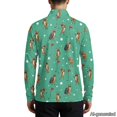 thumbnail image 3 of Aplkyhs Tennis T-Shirts Long Sleeve Sport Shirts Funny Deer Golf Machine Washable for Golf Tennis Hiking Running Gym, 3 of 7