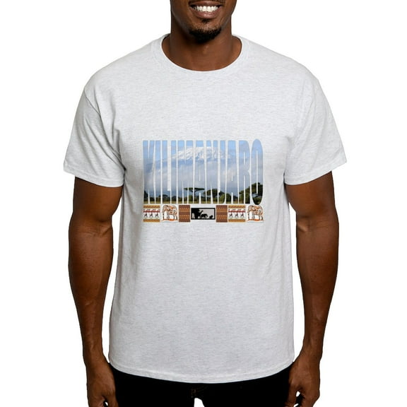 CafePress - Kilimanjaro Light T Shirt - Men's Classic Graphic T-Shirt