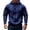 Navy, variant on Zip Up Hoodie Men 2026 Fall Winter Long Sleeve Plain Full Zipper Hooded Sweatshirt with Pockets Jacket Cardigan Outerwear