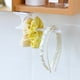 thumbnail image 4 of Estante de almacenamiento de cintas para el cabello | Organizador de joyas montado en la pared | Diseño adhesivo sin perforación | Soporte de plástico blanco para cintas para el cabello, pulseras, 4 of 6