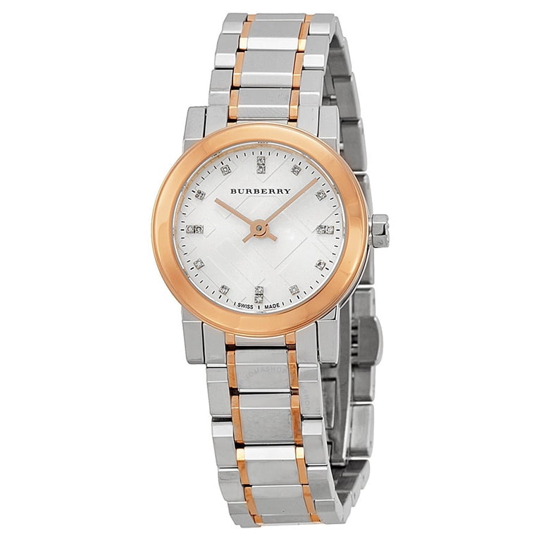 BURBERRY Heritage Grey Dial Two-tone Stainless Steel Ladies  display picture 1