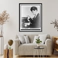 thumbnail image 4 of Historic Framed Print, Pianist William Kapell, featured in a performance of Liszt's Sonetta Del Petrarca, No. 104, an RCA Victor Red Seal August release, 17-7/8" x 21-7/8", 4 of 9