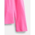 thumbnail image 3 of Wonder Nation Girls Kid Tough Tee with Long Sleeves, Sizes 4-18 & Plus, 3 of 3