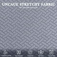 thumbnail image 4 of Stretch Dining Bench Cover,Bench Slipcover Anti-Dust Removable Washable, 4 of 5