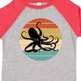 thumbnail image 4 of Inktastic Octopus Vintage Sunset Boys or Girls Toddler T-Shirt, 4 of 5