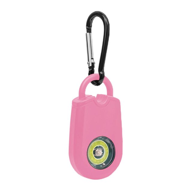 Alarma de seguridad l Llavero Alarma de autodefensa con luz LED para Rosado Zulema Alarma personal