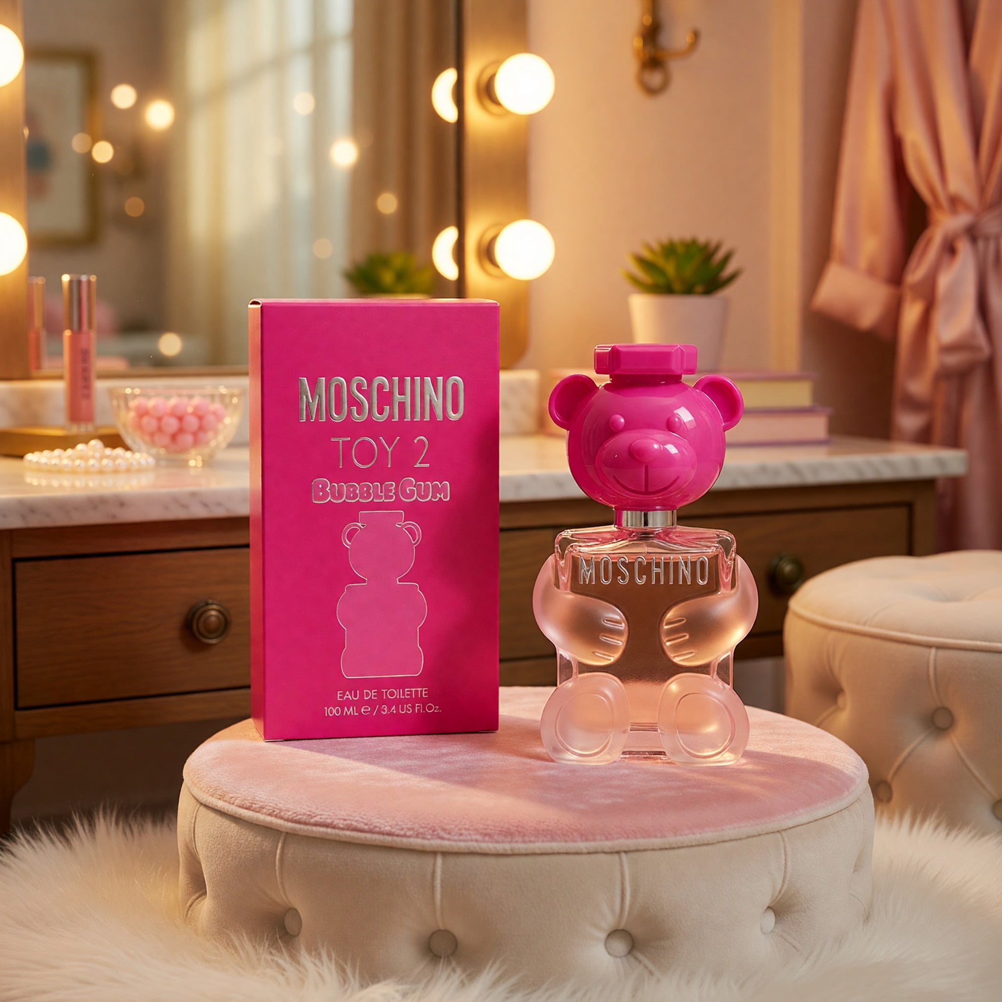 Moschino Toy 2 Bubble Gum Perfume for Women, 3.4 oz EDT - Walmart.com