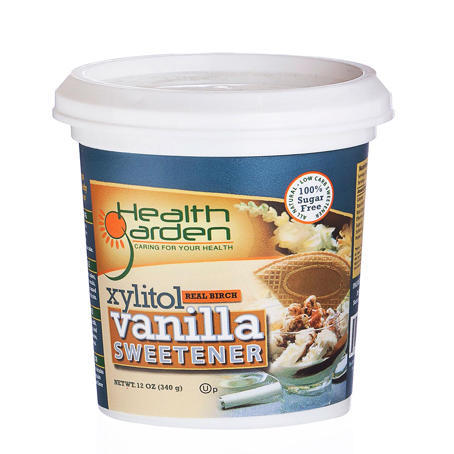 Health Garden Vanilla Xylitol Sweetener (12 oz.)Pack of 4