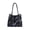 Black, variant on Gold Sequin Shoulder Bag, Large Capacity Casual Tote Bag for Women, Underarm Crossbody Bag, Fashionable Pleated Polyester Handbag, Everyday Purse, Shopping Bag, Travel Bag, Western Style Bag