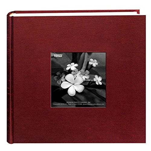 Blossom Silk Design Large Bookbound Self Adhesive Photo Album Storage 50 Pages 