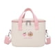 thumbnail image 4 of Bolsa de almacenamiento portátil para almuerzo, fiambrera aislada, bolsa de almacenamiento Bento con aislamiento térmico para oficina y Camping rosa Macarena Titular de almuerzo, 4 of 8