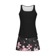 thumbnail image 5 of Xdegoge Swimsuits for Women Scoop Neck Skirted Tankini Sets Two Piece Bathing Suits Smooth Botanical Leaf Print Slit Detail Tummy Control Modest Cruise, 5 of 5