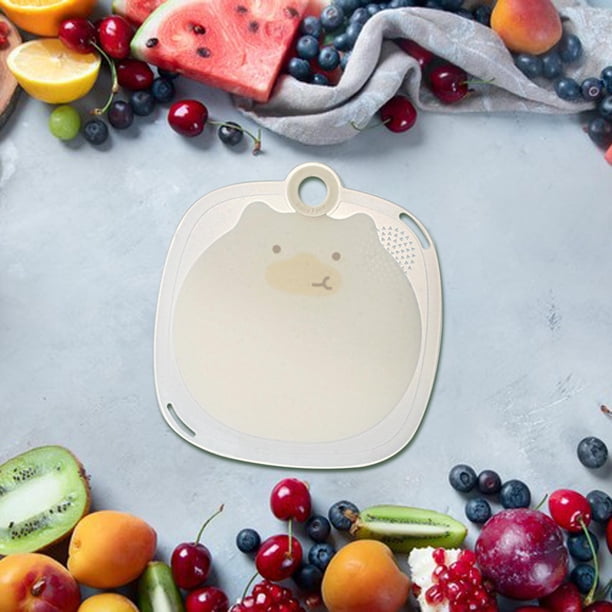 Tabla de cortar de dibujos animados, tabla de preparación de alimentos, tabla para servir de Material de calidad alimentaria multiusos creativa para pequeño