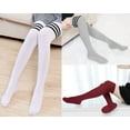 thumbnail image 5 of Loritta 6 Pairs Thigh High Stockings Womens Knee High Socks, over The Knee Socks, Style B, 5 of 7