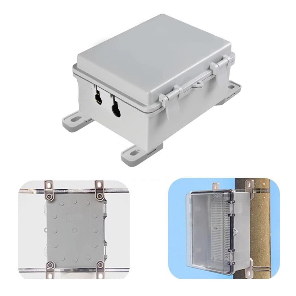 Waterproof Junction Box Electrical Enclosure Lockable Electrical Connection Box for Outdoor Indoor Cable Protections
