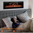 thumbnail image 7 of WAA 68-Inch Electric Recessed and Linear Fireplace, Wall Mounted, 750W/1500W, 7 of 7