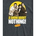thumbnail image 3 of Seinfeld - A Show About Nothing - Men's Short Sleeve Graphic T-Shirt, 3 of 5
