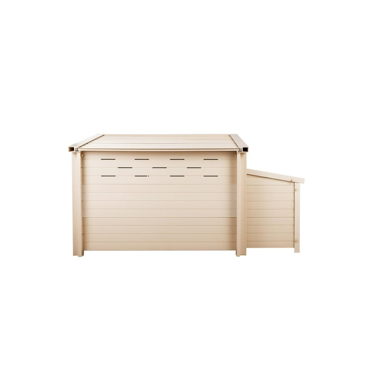New Age Pet® ECOFLEX® Fontana Chicken Coop, in Red or Tan, for 2