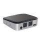 thumbnail image 2 of 2 en un Receptor 5.0 Transmisor Mini Adaptador de sonido para Sistemas Estéreos de Automóvil o Sistema de sonido para Hogar - Negro, 6x6x1.8cm Hugo transmisor bluetooth, 2 of 8