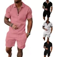 thumbnail image 1 of Conjunto De Playera Tipo Polo Y Short Bermuda Moda P/hombre, 1 of 8