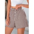 thumbnail image 5 of SMZ Womens Boxer Shorts 2025 Summer Casual Lounge Sleep Gingham Pajama Y2K Plaid Short Pants with Pockets, 5 of 6