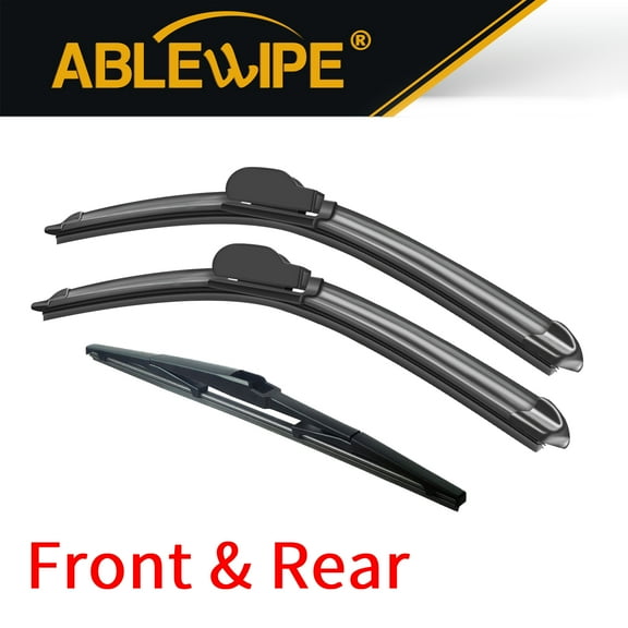 ABLEWIPE 26 21 PTB 16A Front and Rear Wiper Blades Fit For Lexus RX350 2016-2022, Set of 3, Y29I4W8G
