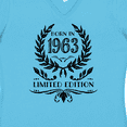 thumbnail image 4 of Inktastic Born in 1963 Limited Edition Women's V-Neck T-Shirt, 4 of 5