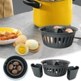 thumbnail image 1 of Parrilla vaporera de huevos compatible con Thermomix, inserto de bandeja de vapor de plástico con capacidad para 5 huevos, accesorio de utensilio de cocina para los modelos TM6 TM5 TM31, herramienta, 1 of 6