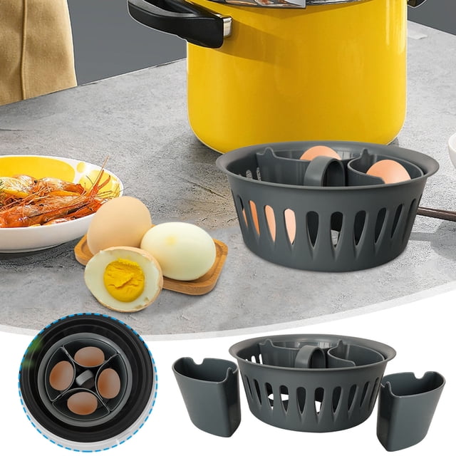 Parrilla vaporera de huevos compatible con Thermomix, inserto de bandeja de vapor de plástico con capacidad para 5 huevos, accesorio de utensilio de cocina para los modelos TM6 TM5 TM31, herramienta