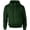 Forest Green, variant on Gildan Heavyweight DryBlend Adult Hooded Sweatshirt Top / Hoodie (13 Colours)