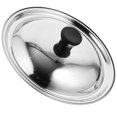 thumbnail image 3 of Stainless Steel Pan Lid Universal Pot Lid Frying Pan Cover Pot and Pan Lid for Kitchen, 3 of 8