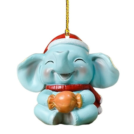 

MVNSFEW Christmas Cute Pendant Acrylic Pendant Gift Pendant with Lanyard Pendant
