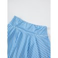 thumbnail image 7 of Toddler Skirt Spring Summer Stripes With Running Tennis Pocket Sport Skirt Pants Girls Skirts Blue 6 Years-7 Years, 7 of 7