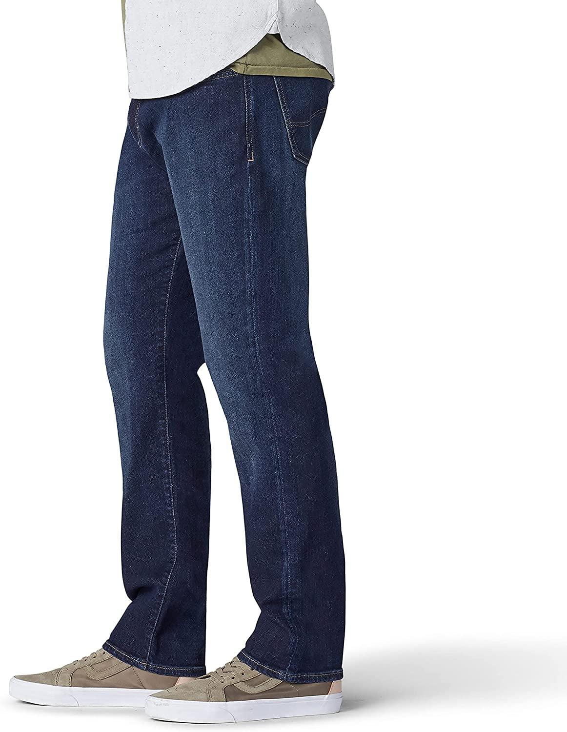 Lee Men’s and Big Men’s Extreme Motion Straight Fit Tapered Leg Jeans