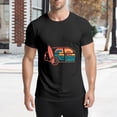 thumbnail image 4 of Black T Shirts for Men, Mens Graphic Tees, M5718055,XXL, 4 of 8