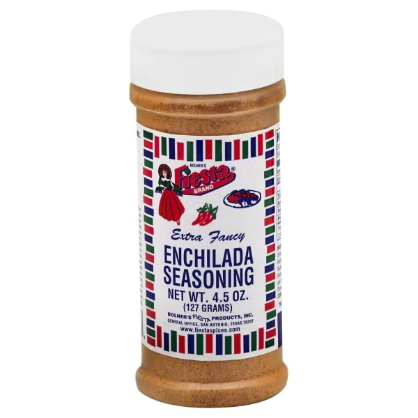 Bolner's Fiesta Brand Enchilada Seasoning, 4.5 oz Jar