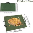 thumbnail image 5 of Leaf Bag, Reusable & Waterproof 2 In 1 Waste Bags Tarp Trash Canvas, Collapsible Large Capacity With Handles, 5 of 5
