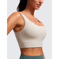 thumbnail image 4 of Sujetador deportivo CRZ YOGA Butterluxe, espalda en U, cuello redondo, acolchado, 4 of 5