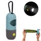 thumbnail image 1 of Dispensador de Bolsa para excrementos de perro con linterna LED integrada y Clip de Metal para correa, soporte para bolsa para excrementos de mascotas, accesorio para pasear perros,, 1 of 8
