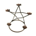 thumbnail image 4 of Expositor de metal con forma de estrella de cristal para canicas y tenis Oro rosa, 4 of 9