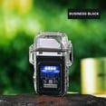 thumbnail image 6 of openpig USB Rechargeable Electric Lighter, Windproof Plasma Lighters, Waterproof Flameless Lighter with Flashlight for Hiking, Camping Gear, Survival, G, 6 of 6
