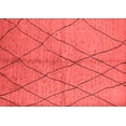 thumbnail image 1 of Ahgly Company Indoor Rectangle Solid Red Modern Area Rugs, 7' x 10', 1 of 4