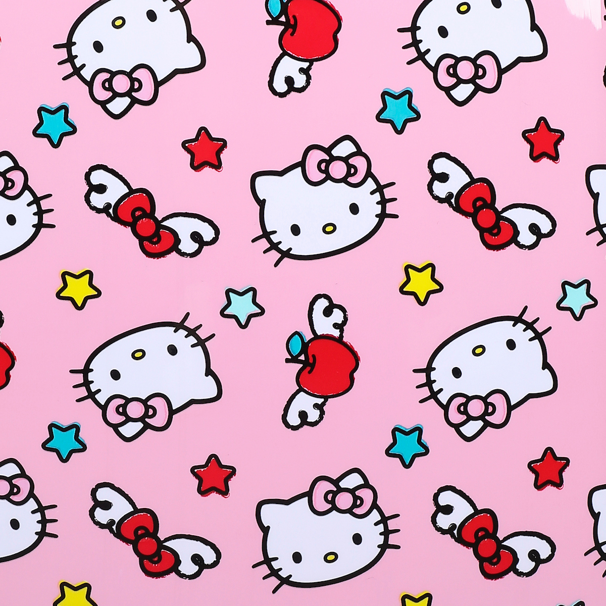 Hello Kitty Apples & Bows Pink 16.5" Toddler 2-Wheel Luggage