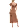 thumbnail image 2 of Colette Rose womens  Midi Dress, s, Brown, 2 of 3
