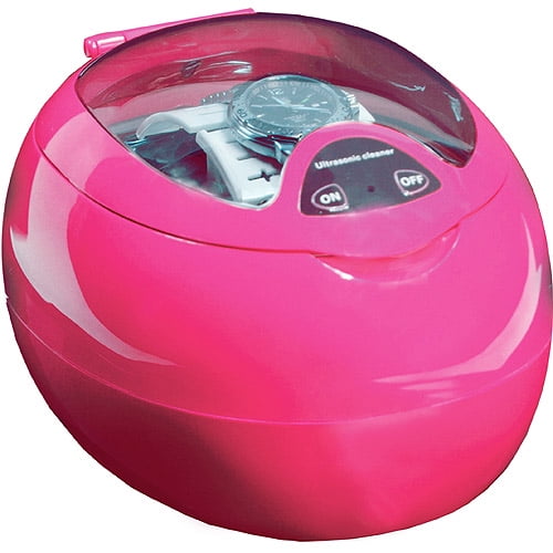 Haier Ultrasonic Jewelry Cleaner, Pink