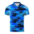 thumbnail image 4 of VgaVtl Polo Style Shirts for Men Short Sleeve Summer Big and Tall Clothes for Men Shirts Graphic Beach Black Shirts, 4 of 5