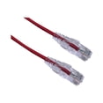 thumbnail image 1 of Axiom BENDnFLEX Ultra-Thin - Patch cable - RJ-45 (M) to RJ-45 (M) - 7 ft - UTP - CAT 6 - snagless - red, 1 of 4