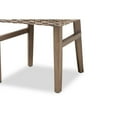 thumbnail image 5 of Baxton Studio Bohemian Mahogany Wood Dining Chairs, Graywashed/Brown (Set of 2), 5 of 7
