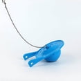 thumbnail image 2 of Office 3 Inch Toilet Flapper Stainless Steel Steel Chain Replaceable Chain Bathroom Toilets PVC Leakproof Flush Valve Cap Replacement Stopper Repair, 2 of 6