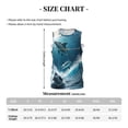 thumbnail image 4 of Sikiie Ice Blue Ocean Cute Dolphin A Basketball Jersey Reversible Men's Mesh Athletic Sports Shirts Training Practice S-4XLLarge, 4 of 6